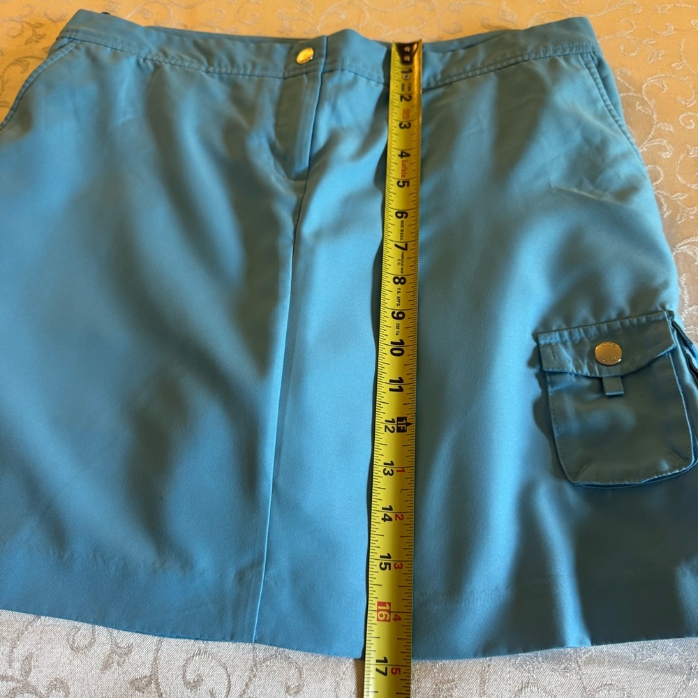 Blue Izod Cool FX Golf Skirt Shorts - Picture 11 of 13